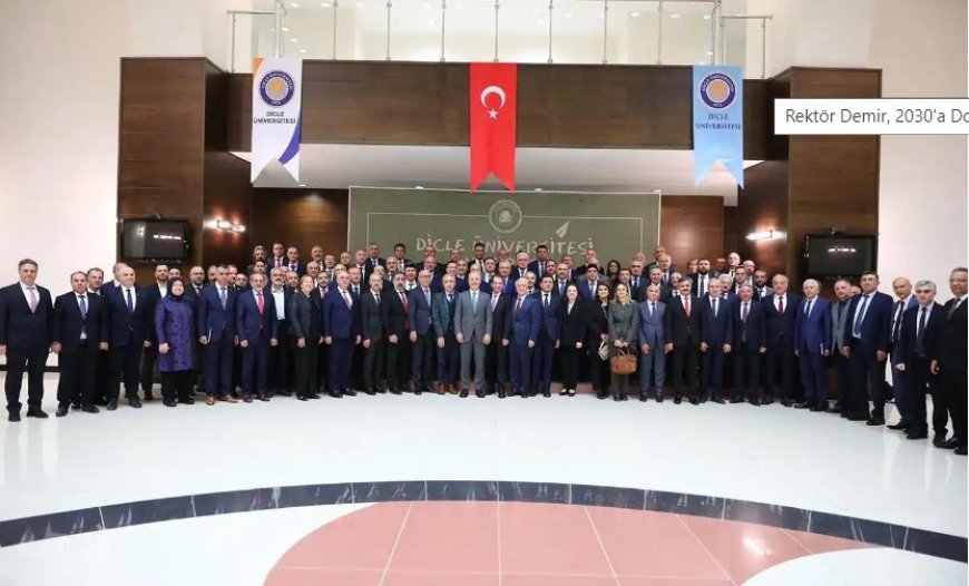 Rektör Demir, 2030'a Doğru Yükseköğretim Vizyonu toplantısına katıldı