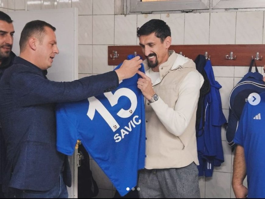 Stefan Savic'ten Buducnost Podgorica'ya ziyaret