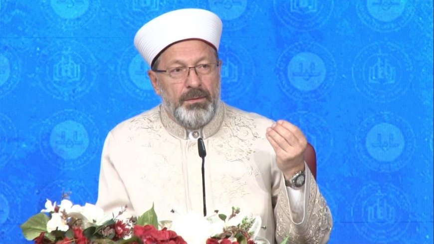 Diyanet İşleri Başkanı Erbaş: “30 sene önce Bosna Hersek’te yaptıklarını bugün Gazze’de yapıyorlar”