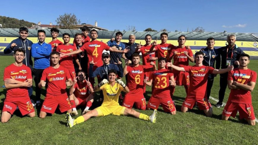 Kayserispor U19 deplasmanda kazandı