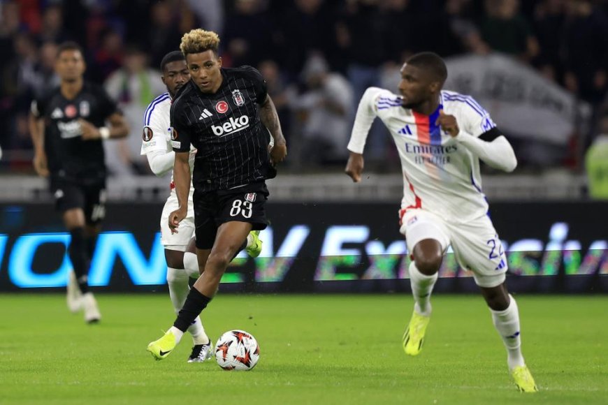 UEFA Avrupa Ligi: Lyon: 0 - Beşiktaş: 0 (İlk yarı)