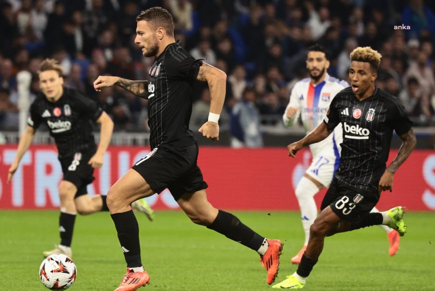 Beşiktaş, Lyon'u 1-0 mağlup etti