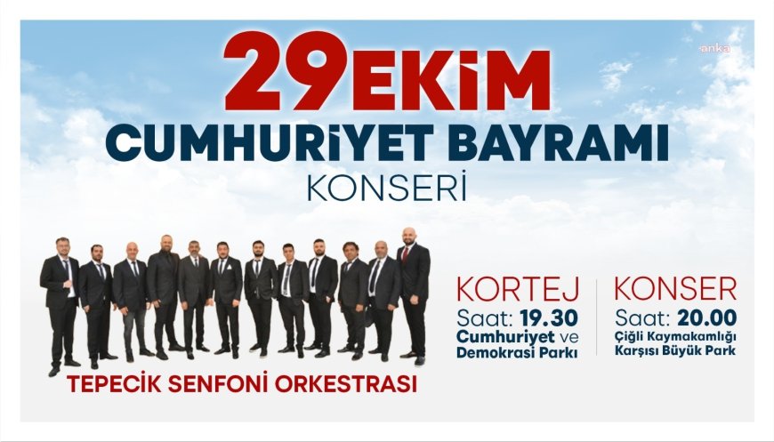 Çiğli'de Cumhuriyet Bayramı  koşu, kortej yürüyüşü ve konserle kutlanacak