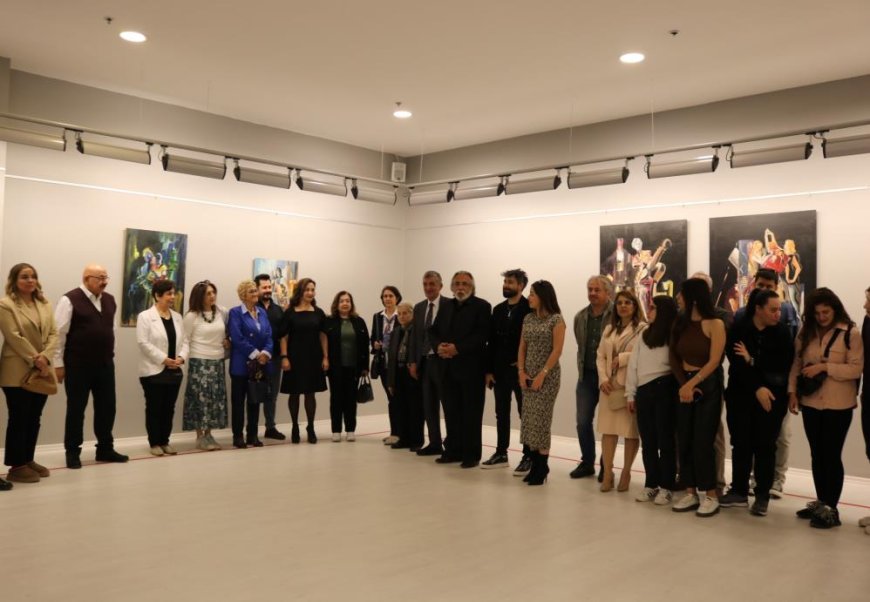 SANKO Sanat Galerisi'nde “Mekan ve İnsan” temalı resim sergisi