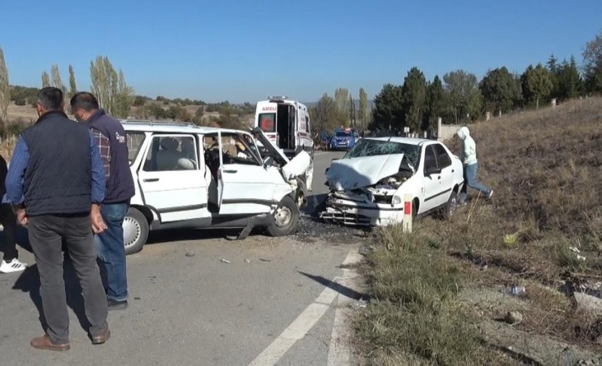 Tavşanlı’da trafik kazası 4 yaralı