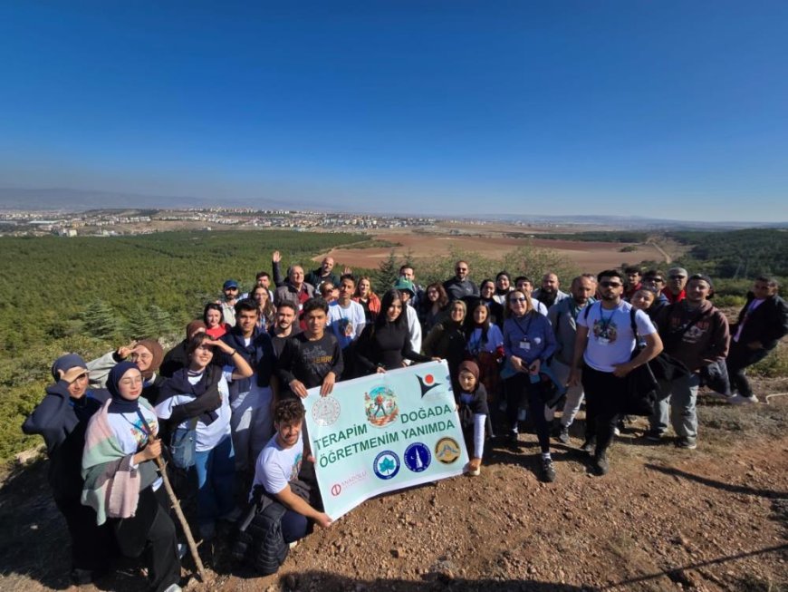 "Terapim Doğada, Öğretmenim Yanımda" projesi başladı