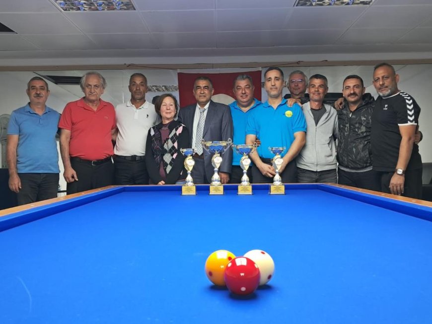 Muğla’da Bilardo Turnuvası sona erdi