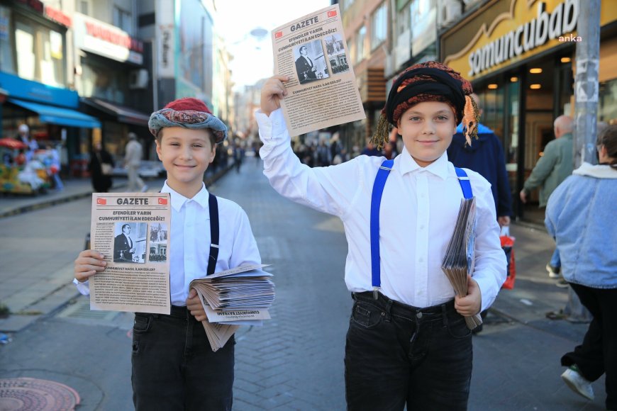 Bayrampaşa Belediyesi'nden 'Gazeteci Çocuklar' etkinliği