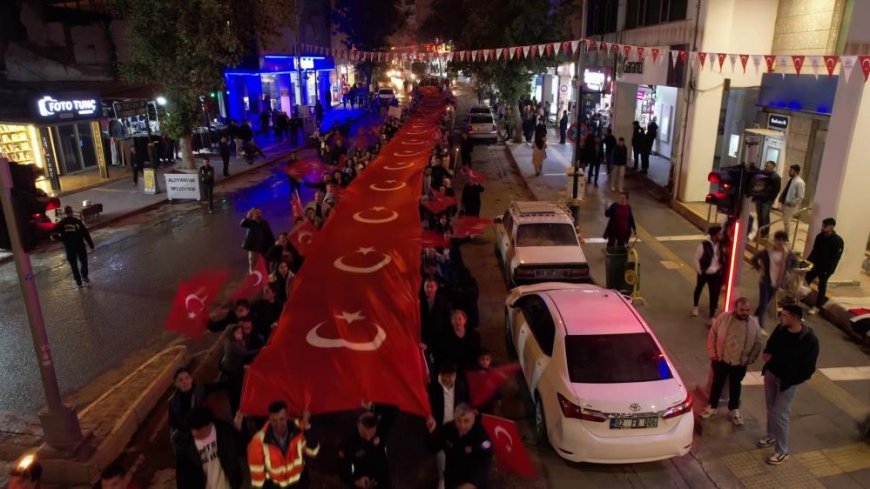 Adıyaman’da Cumhuriyet'in 101. yılı coşkusu