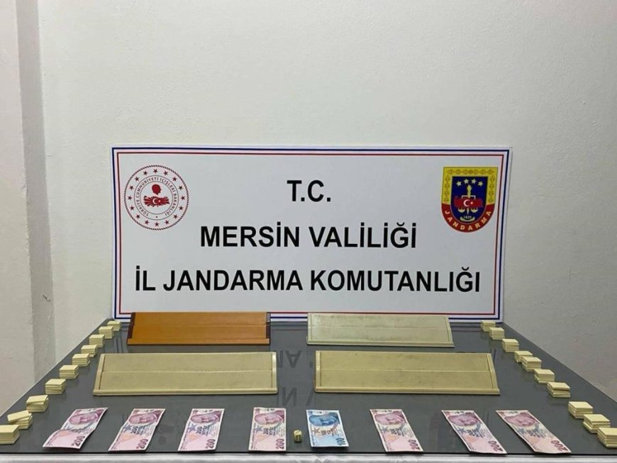 Mersin'de kumar oynayan şahıslara 25 bin TL ceza kesildi