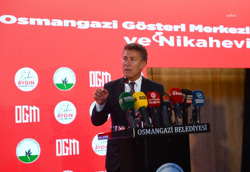 Osmangazi Belediye Başkanı Aydın: "İçimizdeki Atatürk sevgisini silemeyeceklerine bir kez daha şahit oldum"