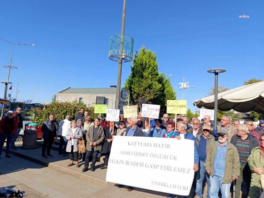 Fındıklı Demokrasi Güçleri, Ahmet Özer’in tutuklanmasını protesto etti