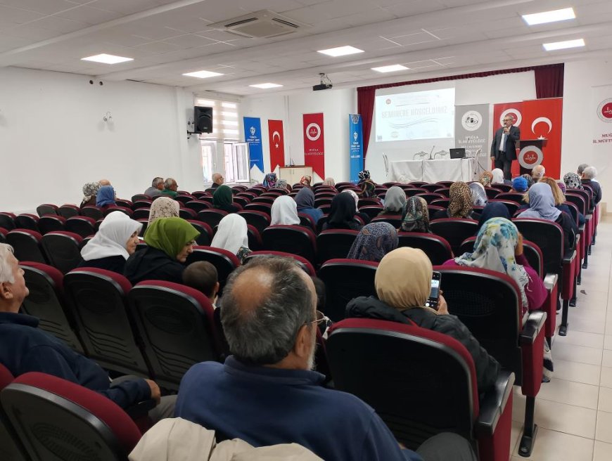 Muğla İl Müftülüğü'nden umre semineri