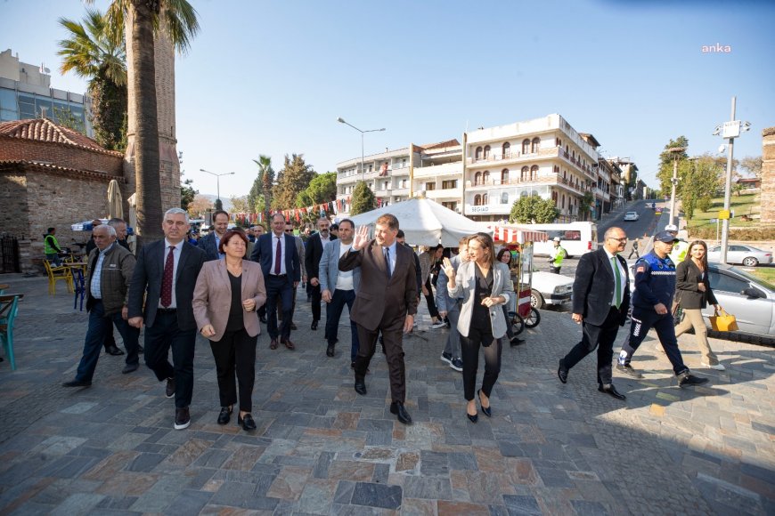 İzmir Büyükşehir Belediye Başkanı Tugay: Güzel projelerimiz var, Efes Selçuk tarihine geçecek en güzel dönemlerden biri olacak”