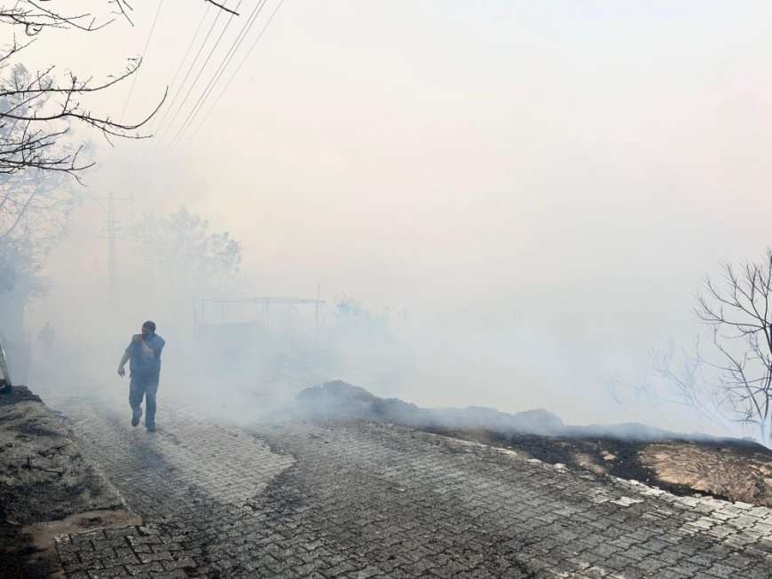 Hatay’da orman yangını kontrol altına alındı