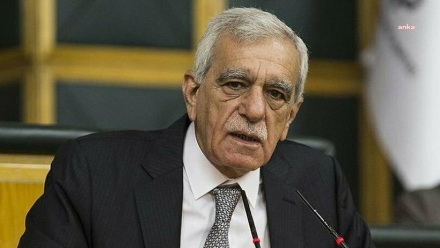 Mardin Büyükşehir Belediyesi'ne kayyum atandı... Ahmet Türk: Halk iradesinin gaspına geçit vermeyeceğiz