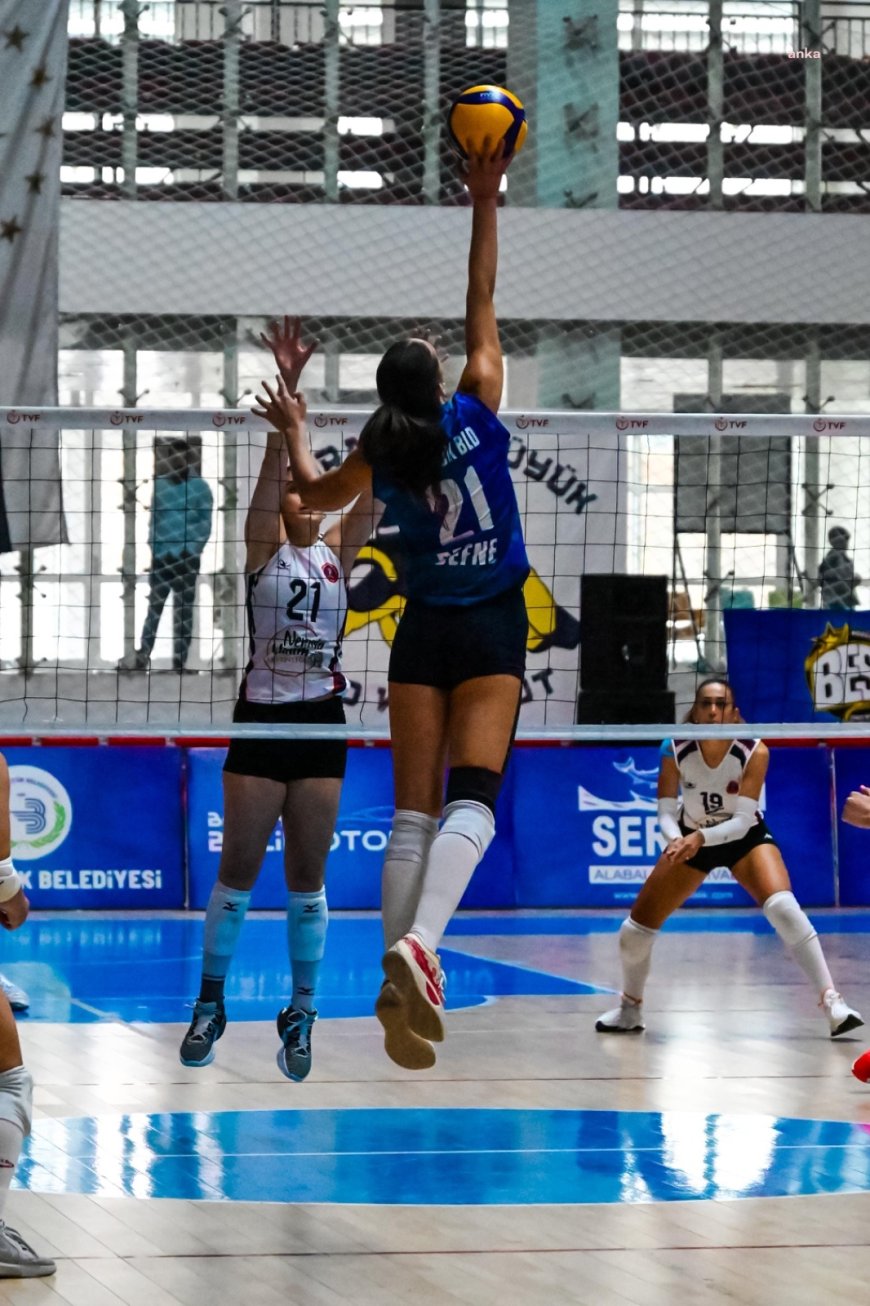 Bozüyük Belediyesi Kadın Voleybol Takımı, Havran Belediye Spor Kadın Voleybol Takımını 3-0 yendi