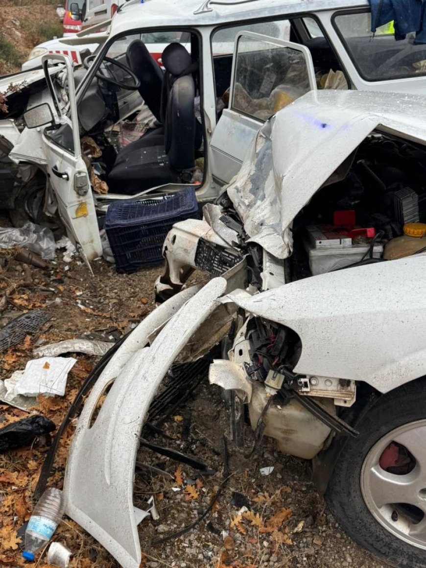 Balya'da trafik kazası; 5 yaralı