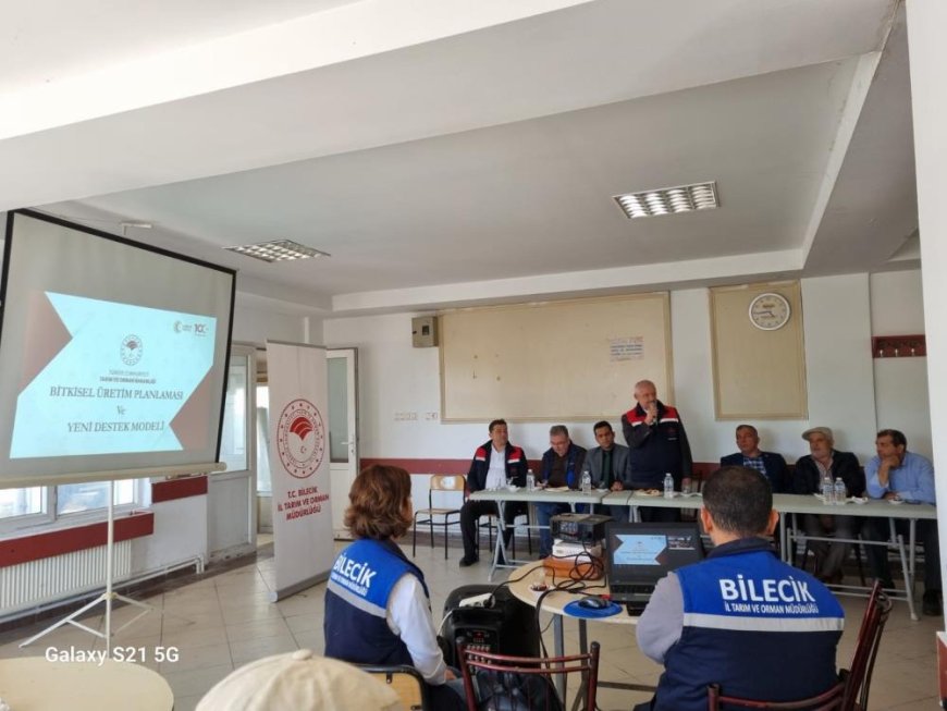 Eş zamanlı ‘Tarımsal Üretim Planlanması' programı gerçekleşti