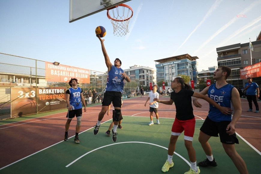 Menderes Belediyesi'nin&nbsp;3x3 Basketbol Turnuvası sona erdi