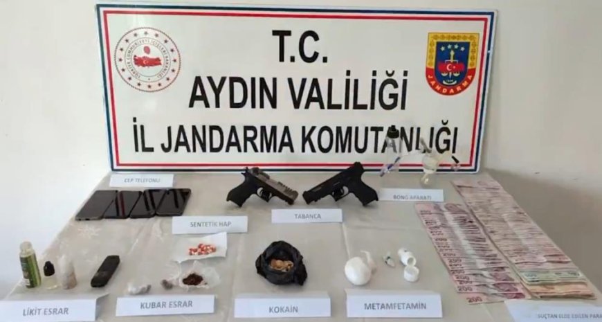 Narkoçelik-46 operasyonunda Aydın'da 2 sokak satıcısı yakalandı