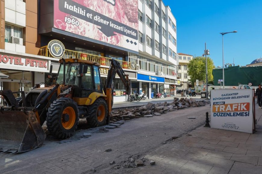 Gaziantep'te yol bakım ve trafik düzenlemeleriyle trafik akışı rahatlayacak