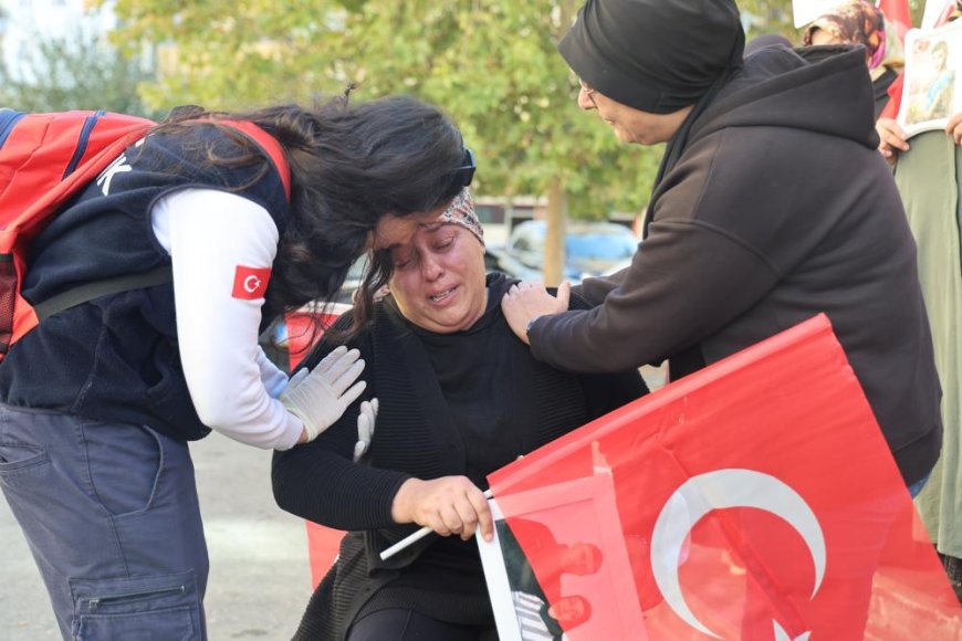 Kanser hastası anne, ağlayarak evladını PKK'dan istedi