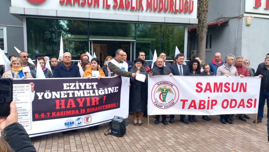 Samsun Tabip Odası başkanı Aydoğdu: Sağlıkta birinci basamak olmazsa üzerine hiçbir basamak olmaz