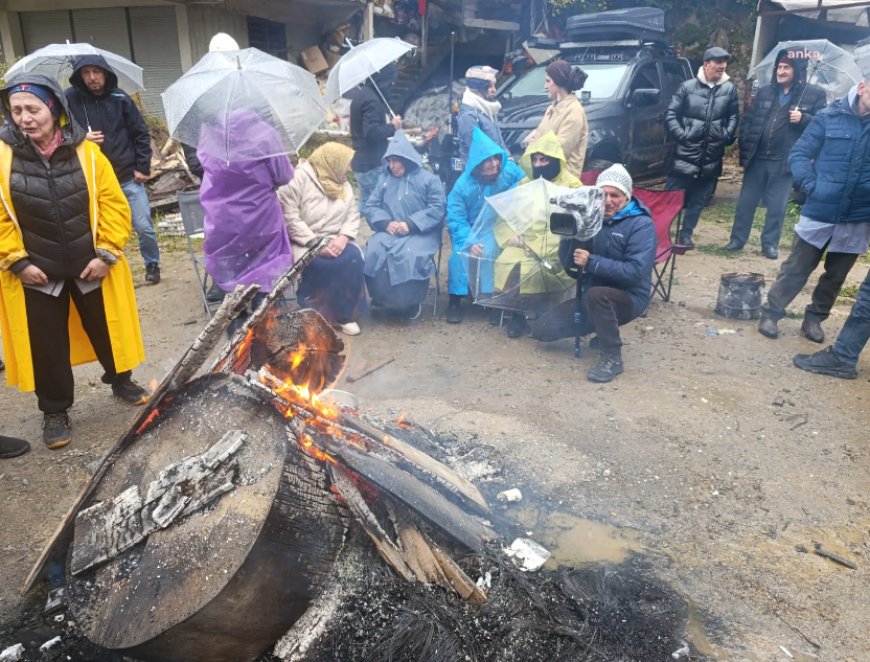 Uzungöl Çevre Koruma Kültür ve Turizm Derneği Başkanı Özen: "Direnişten vazgeçmemiz için bir haftalık süre verildi ancak biz nöbetlerimize devam edeceğiz"