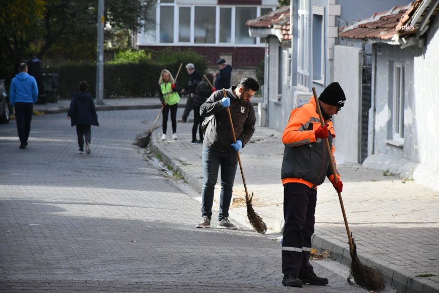 Lüleburgaz Belediyesi’nin “Temiz Sokaklar Mutlu Yarınlar” kampanyası, Gündoğu Mahallesi’nde devam etti