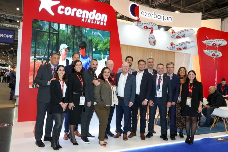 Corendon Airlines World Travel Market'e katıldı