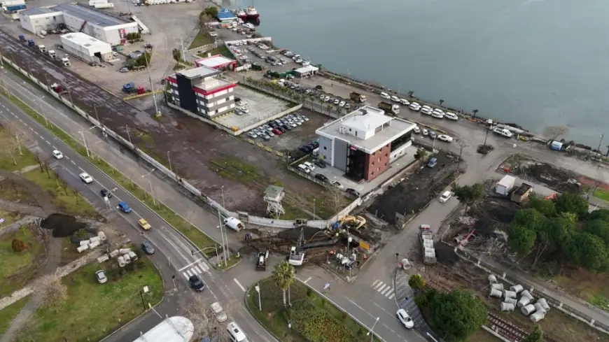 Samsun'a 50 milyon TL’lik yeni yağmur suyu şebeke hattı