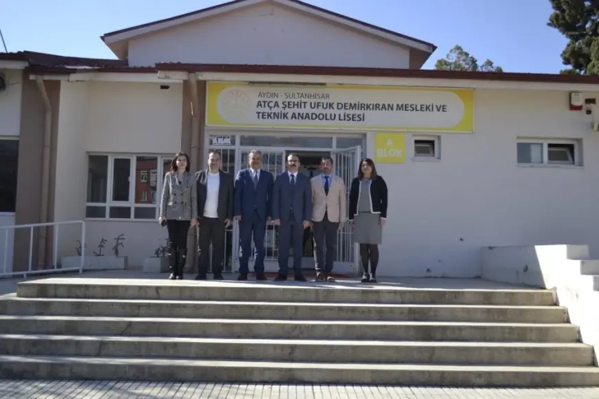 Kaymakam Ateş meslek lisesi öğrenci ve öğretmenleri ile buluştu