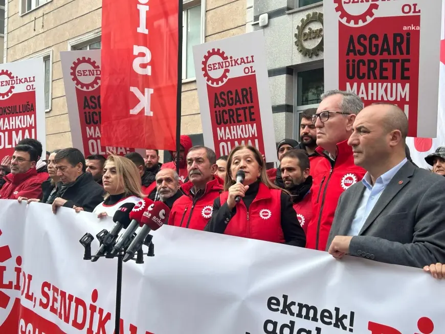 DİSK Genel Başkanı Çerkezoğlu: “Askeri darbe günlerinde yaşadığımız manzaraların benzerleri artık her gün yaşanmaktadır”