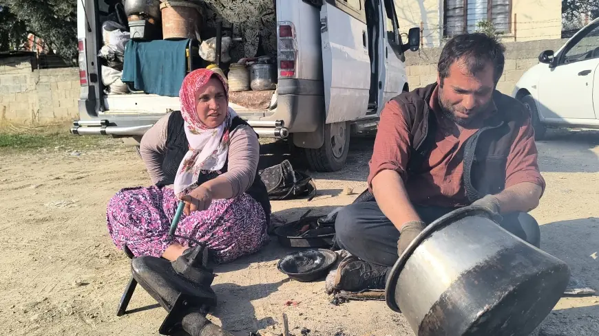 Kalaylama işi yapan vatandaş: "Vatandaşın gücü yeni kazan almaya yetmediği için kalaylamayı tercih ediyor"