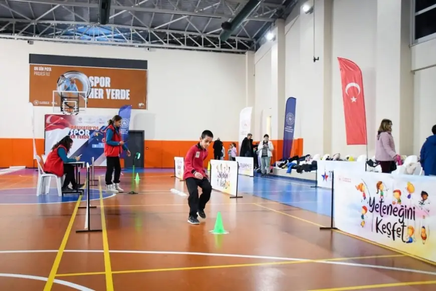 Balıkesir'de sporda yeni yetenekler keşfediliyor