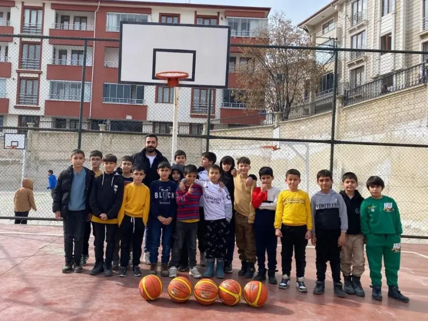 Elazığ’da 6 bin öğrenciye basketbol taraması