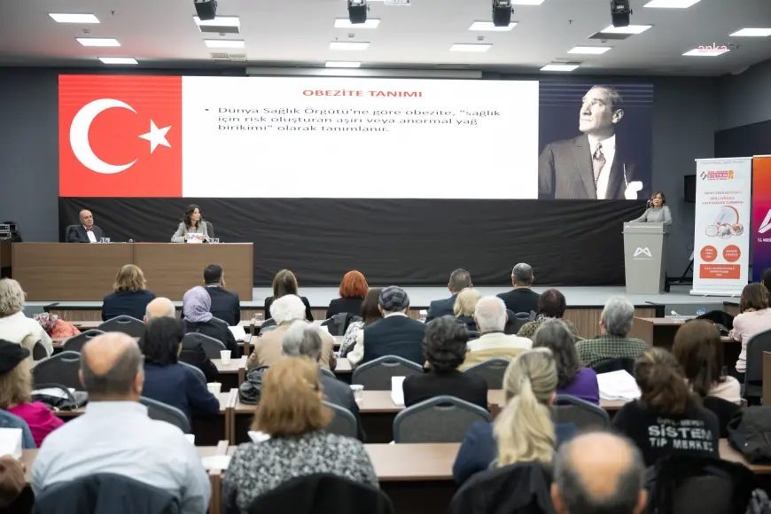 Mersin Büyükşehir Belediyesi’nden Dünya Obezite Günü’nde farkındalık semineri