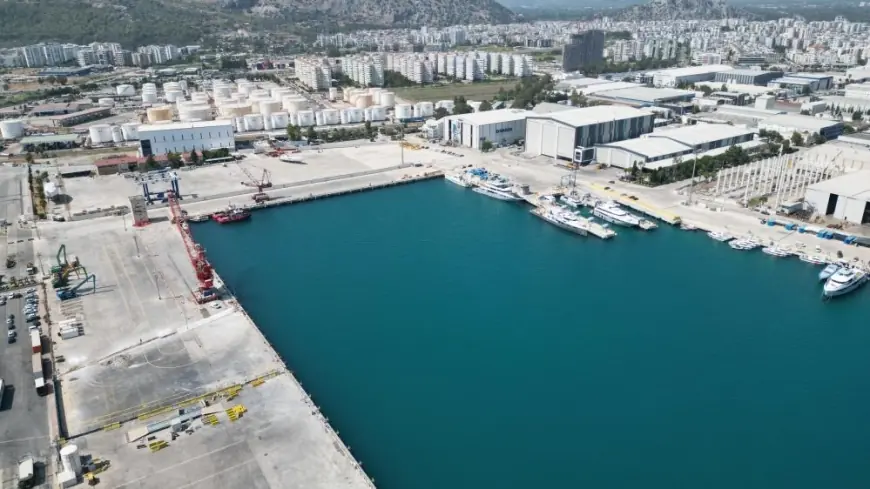 Antalya Serbest Bölgesi ticaret hacmini artırdı