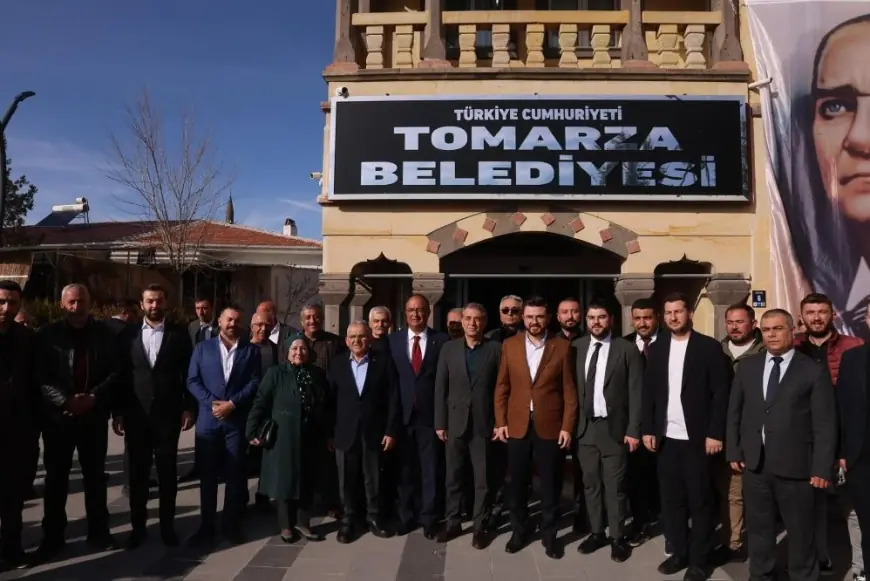 Büyükkılıç ve Okandan’dan Tomarza ziyareti