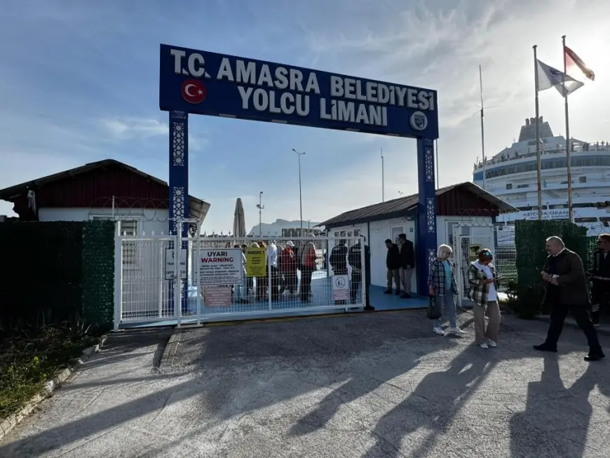 Rus turistler Amasra'da