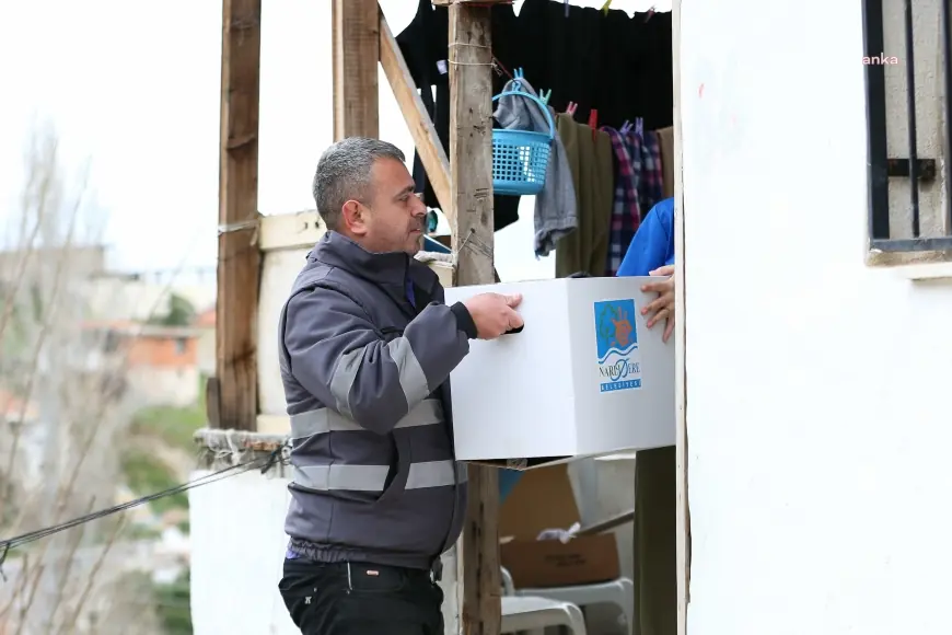 Narlıdere Belediyesi'nden ramazan için gıda desteği&nbsp;&nbsp;