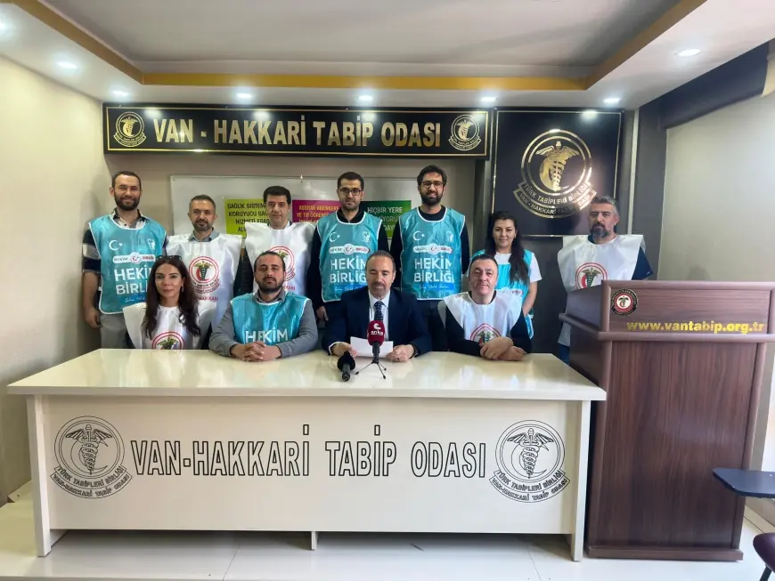 Van-Hakkari Tabip Odası: "Başka bir sağlık sistemi ve hekimlik ortamı mümkün"