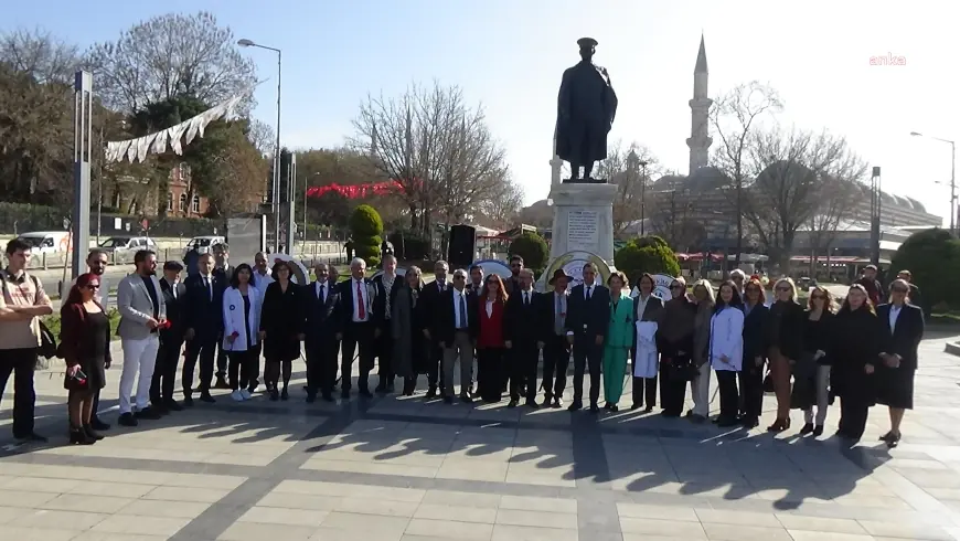 Edirne'de 14 Mart Tıp Bayramı kutlandı