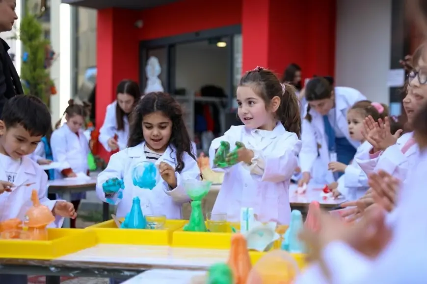 Alanya’da çocuklar Bilim Şenliği'nde buluştu